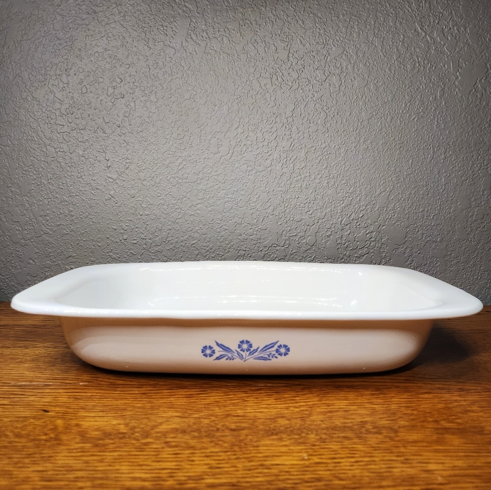 Corningware Blue Cornflower Roaster P-21